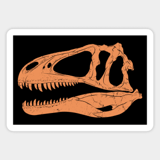 Acrocanthosaurus fossil skull Magnet